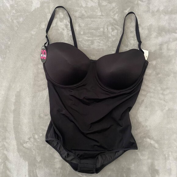 Maidenform Firm Foundation Bodyshaper Black 40D‎ Women's - Picture 1 of 13